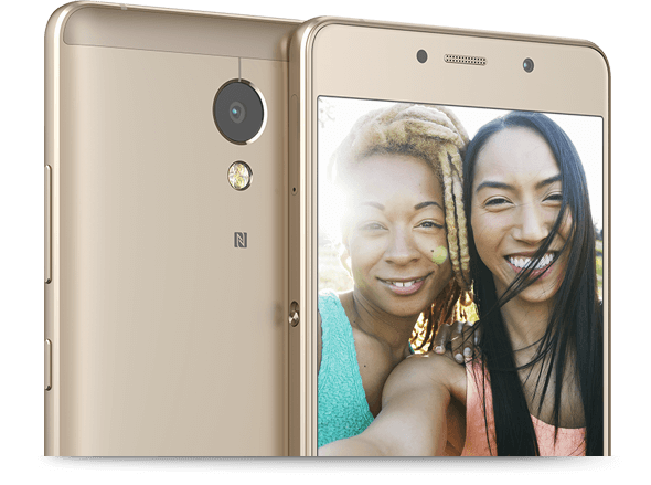 Capture great moments with the front and rear cameras.