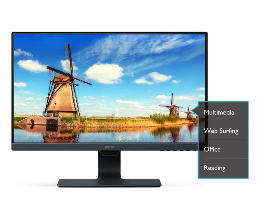 Как настроить монитор benq gw2480