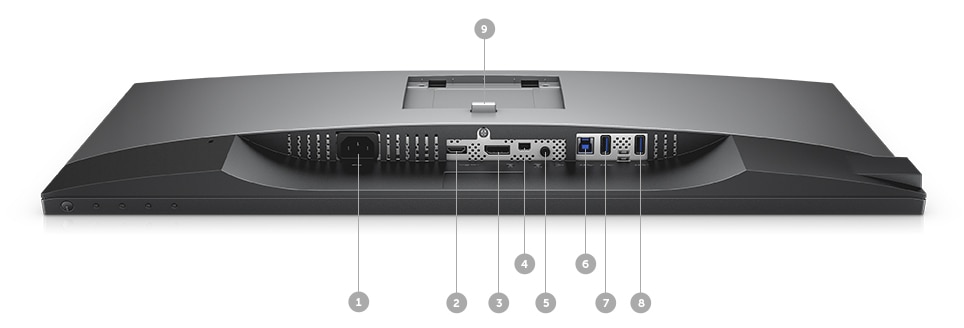 Monitor Dell U2718Q — opcje komunikacji Monitor Dell U2718Q — opcje komunikacji