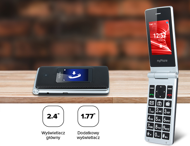 Telefon mobil MyPhone Tango, Dual SIM, 3G, Grey - Melarox