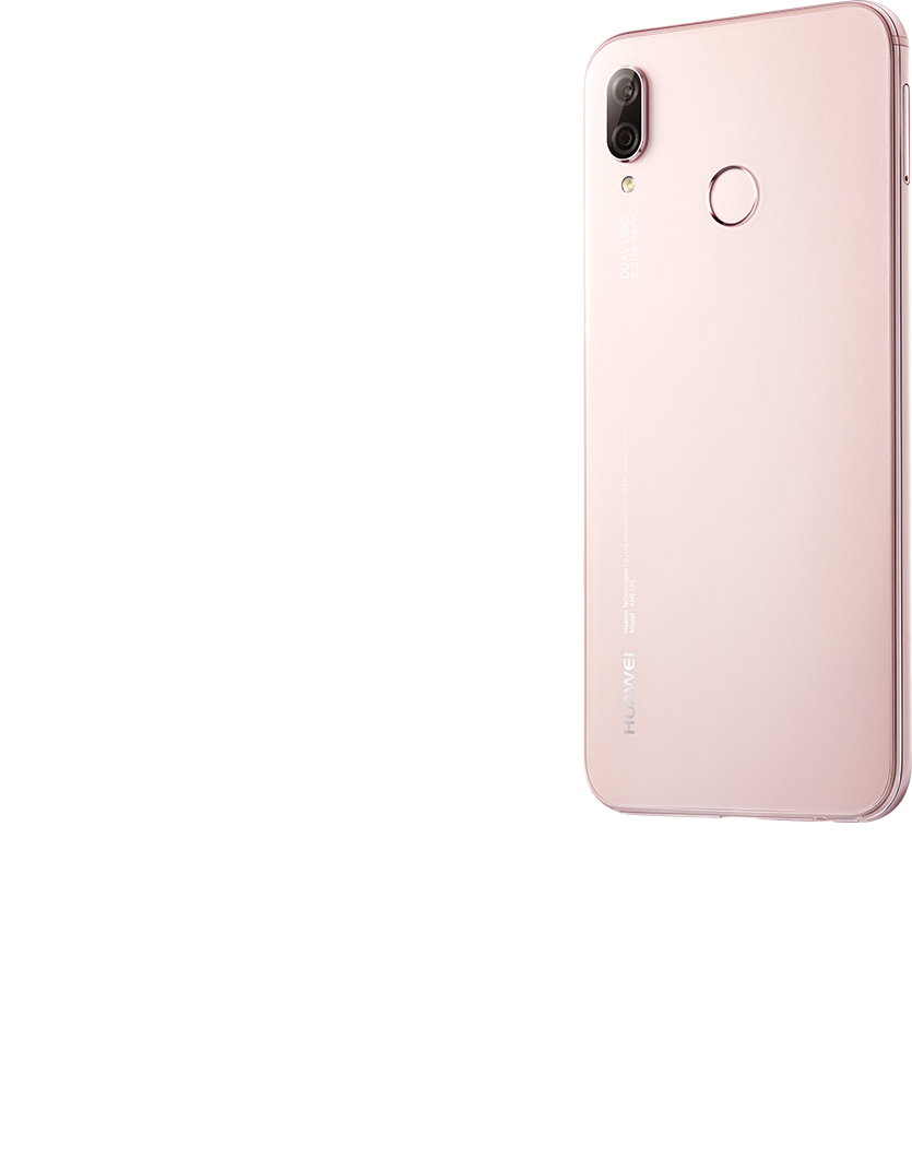 HUAWEI P20 lite back and front display