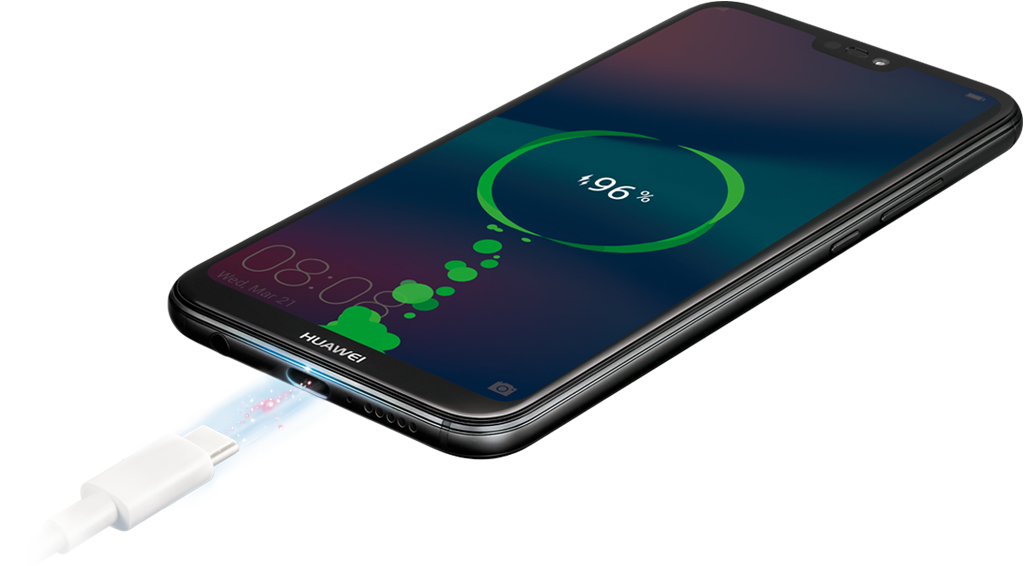 HUAWEI P20 lite USB C fast charging 2.0