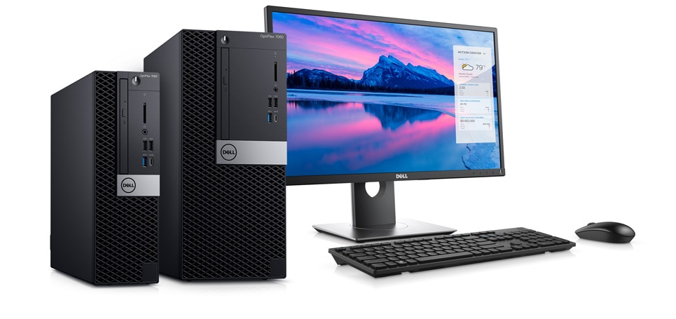 Komputer stacjonarny OptiPlex 7060 — uwolnij produktywność Komputer stacjonarny OptiPlex 7060 — uwolnij produktywność