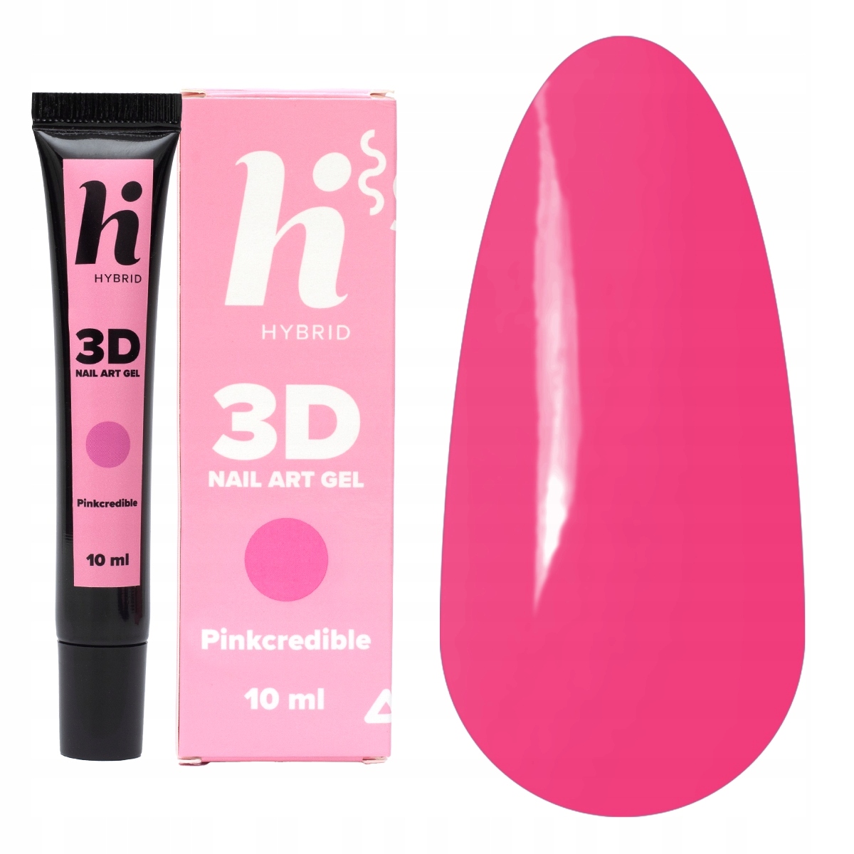 HI HYBRID Żel 3D Pinkcredible – Różowy manicure pełen stylu