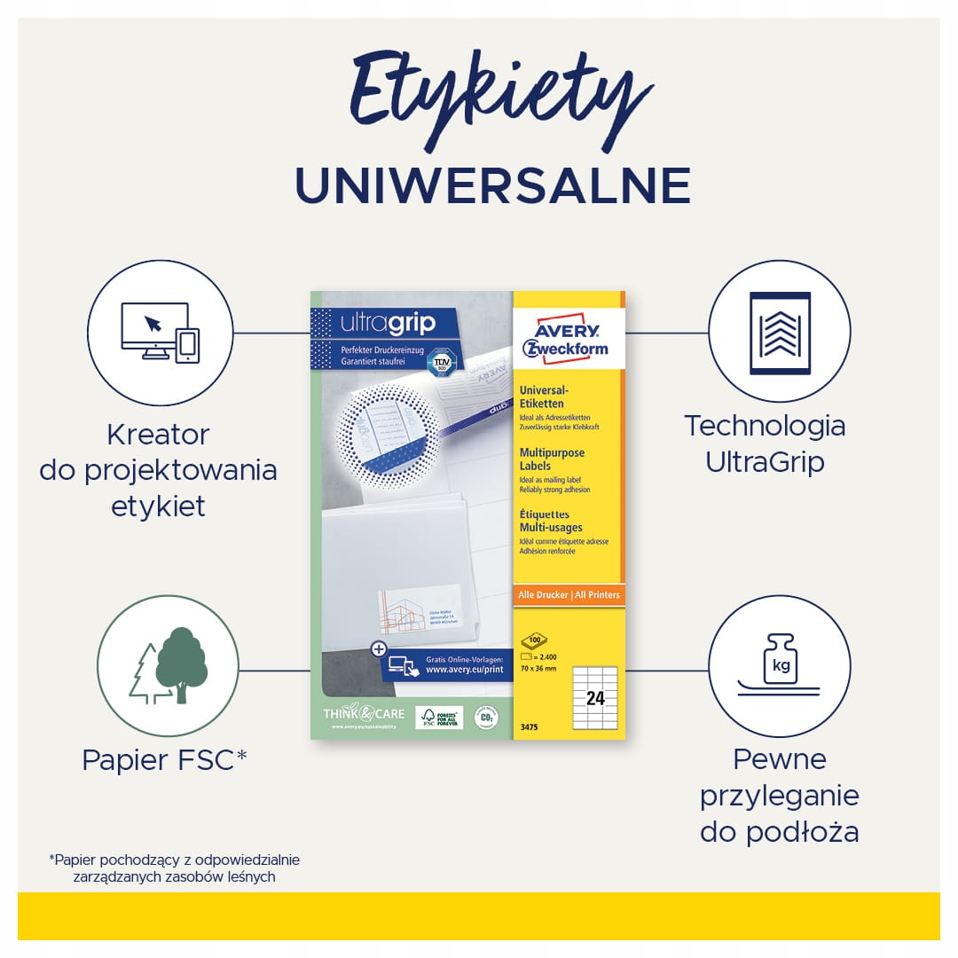 Technologia UltraGrip – Gwarancja precyzyjnego drukowania