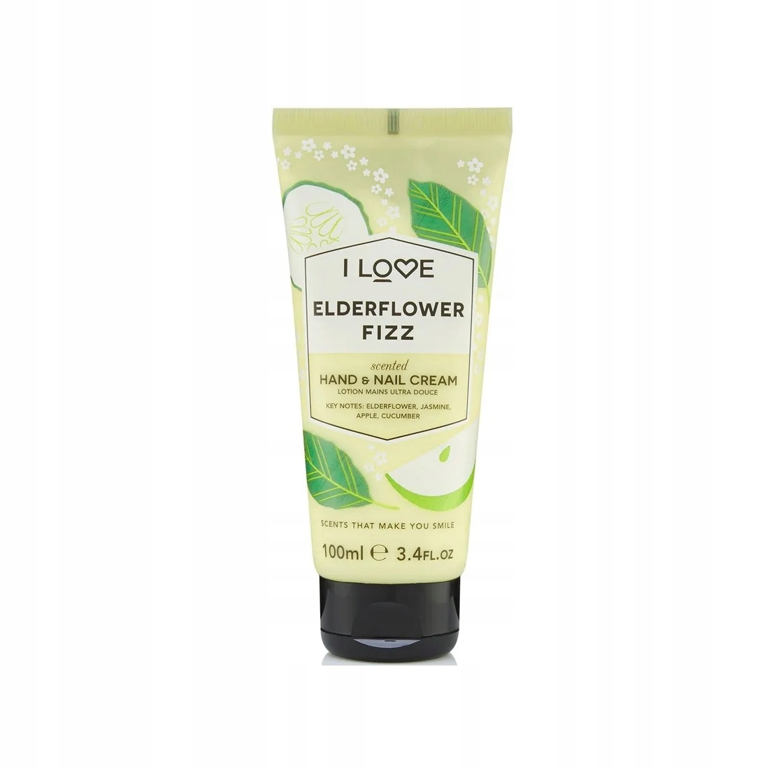 Krem do rąk i paznokci I Love Elderflower Fizz 100 ml – Twoja codzienna pielęgnacja