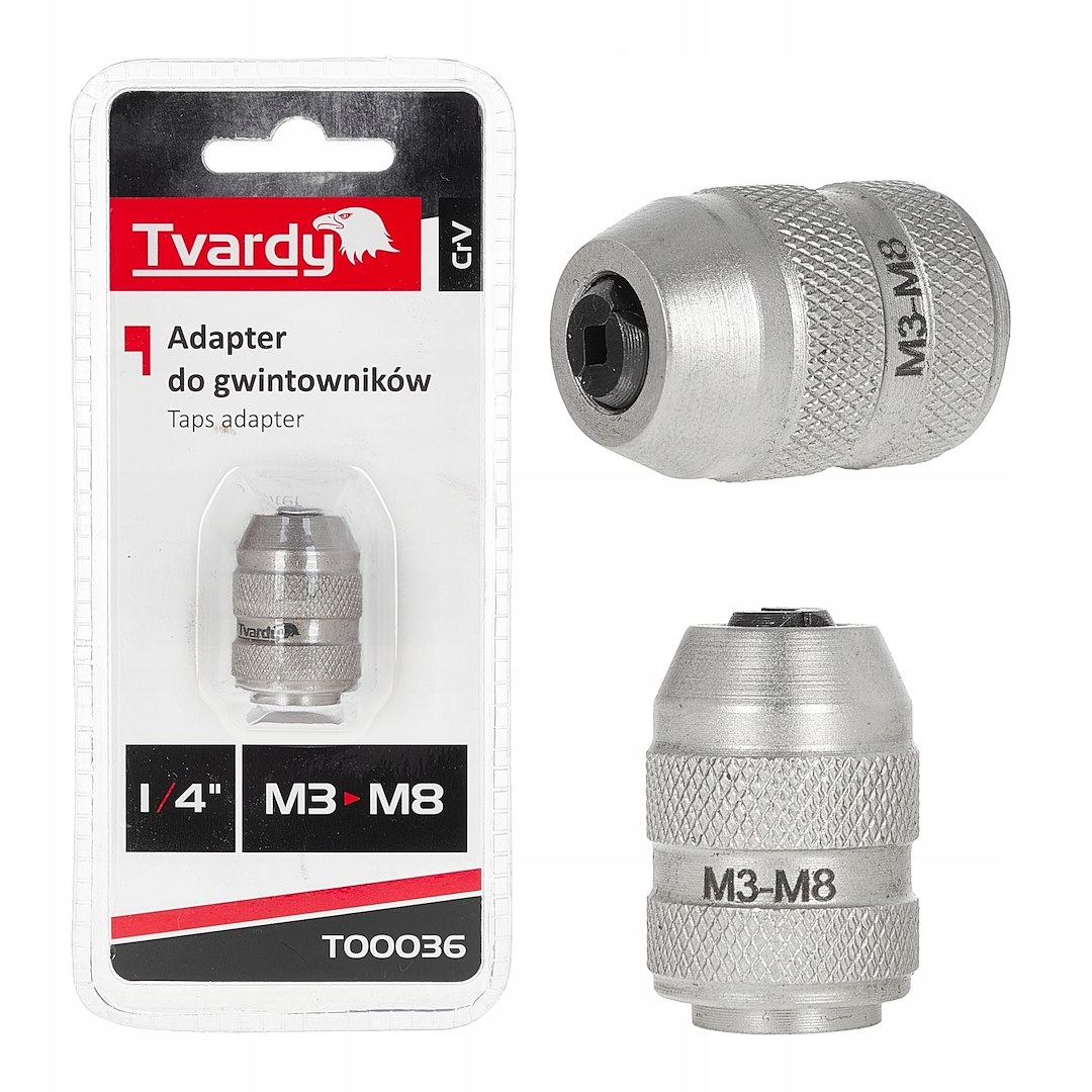 Adapter do gwintowników 1/4