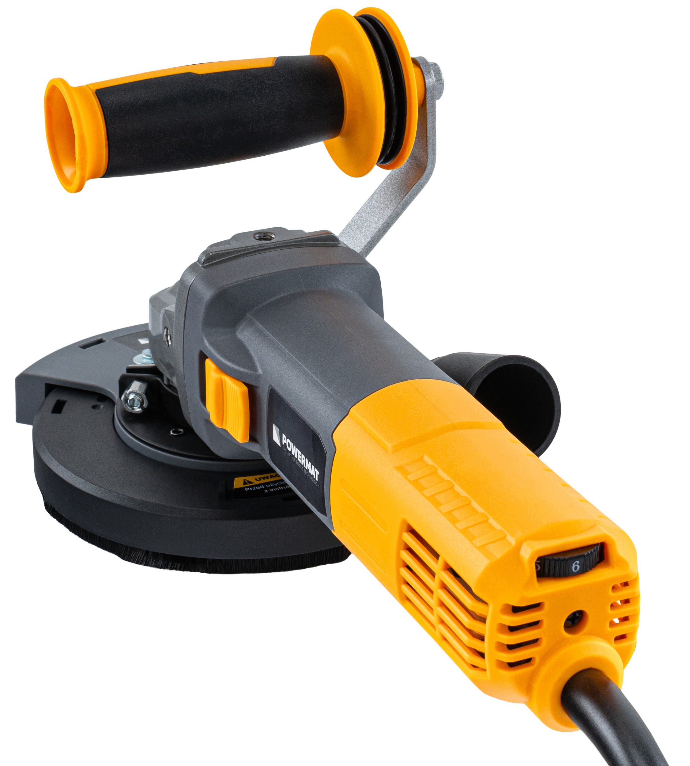 Wydajność i moc 1400 W do obróbki betonu