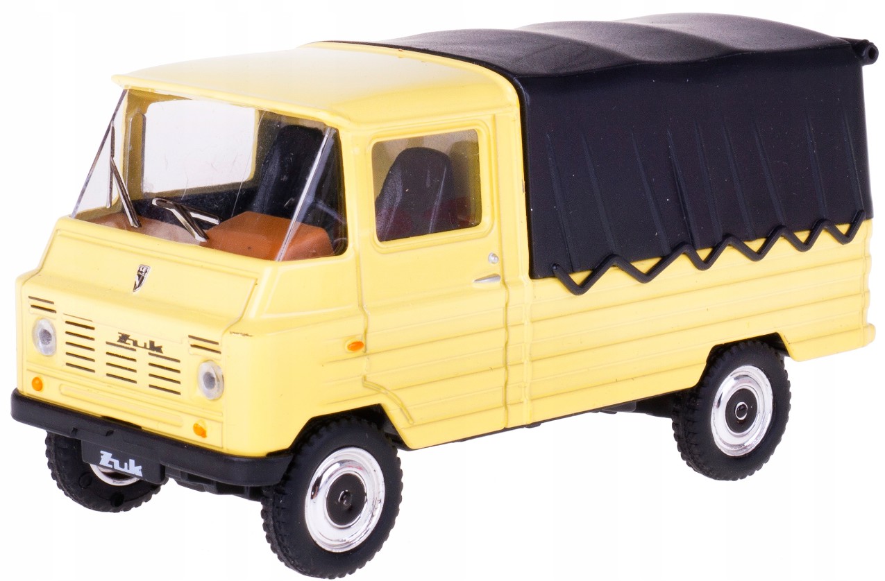 Daffi Pojazd PRL ŻUK Żółty – Klasyczny model samochodu dostawczego