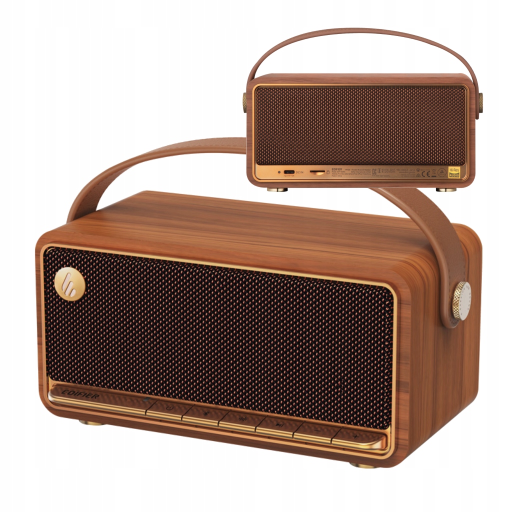 Edifier MP330 Głośnik Bluetooth Brązowy – Doskonałe brzmienie w każdym miejscu