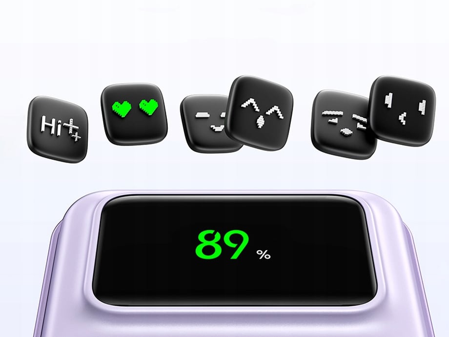 Wyświetlacz TFT z emotikonami – nowoczesny design