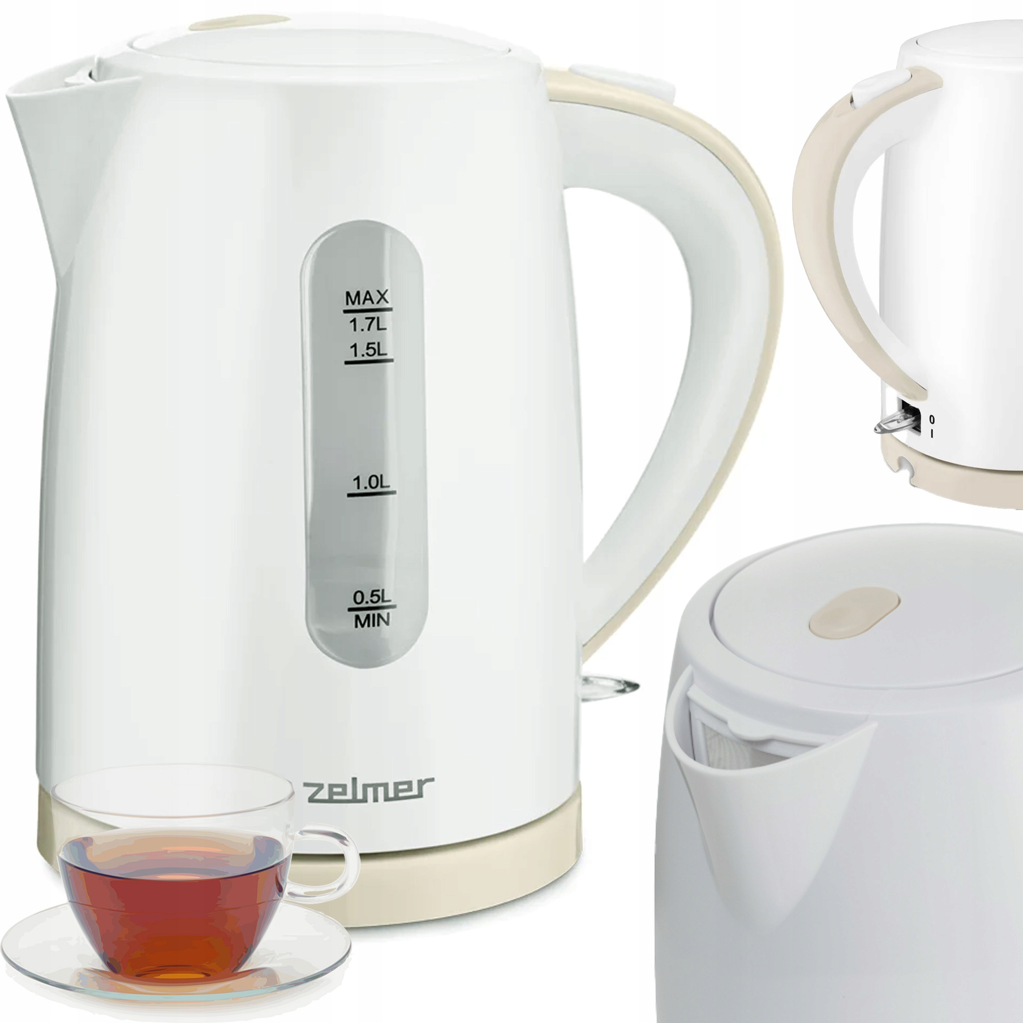 Pojemność 1,7 l – Idealny dla całej rodziny