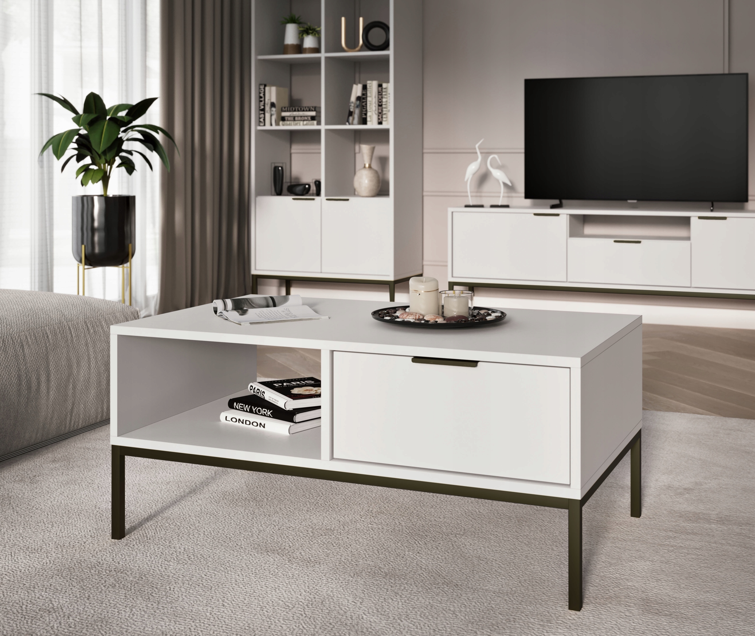 Nowoczesny design i styl glamour