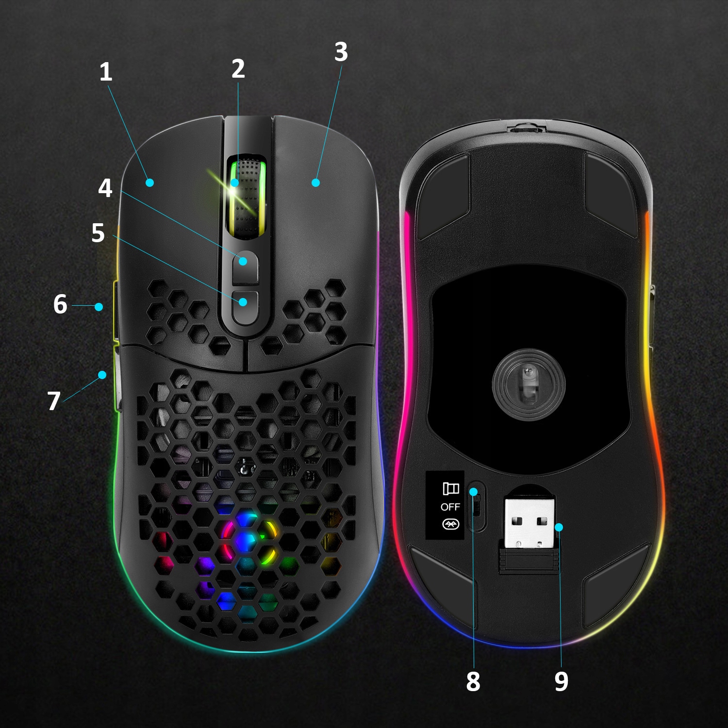 Efektowne Podświetlenie RGB