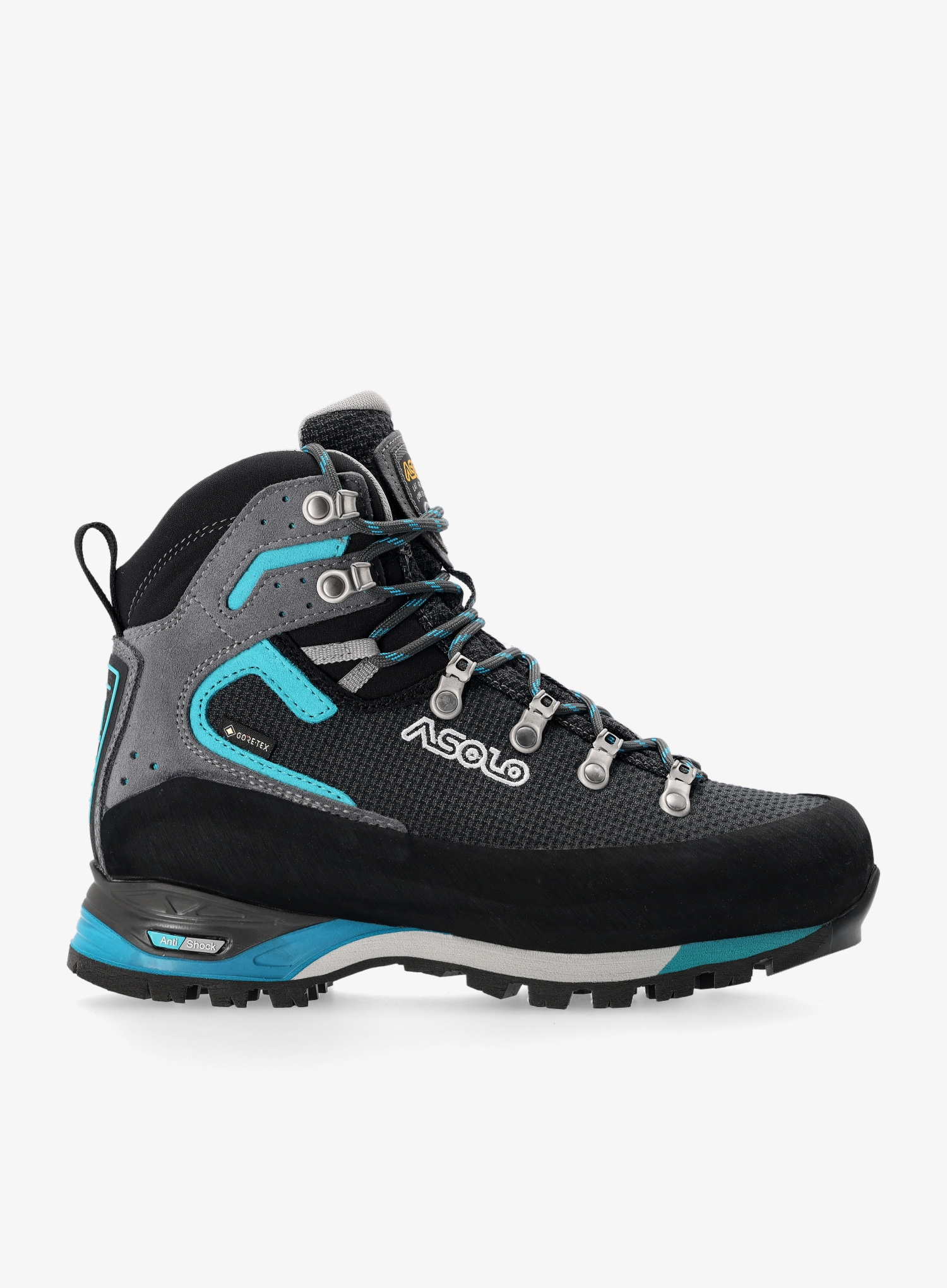 Buty trekkingowe damskie Asolo Corax GV - black/peacock blue – Idealne na każdą wędrówkę