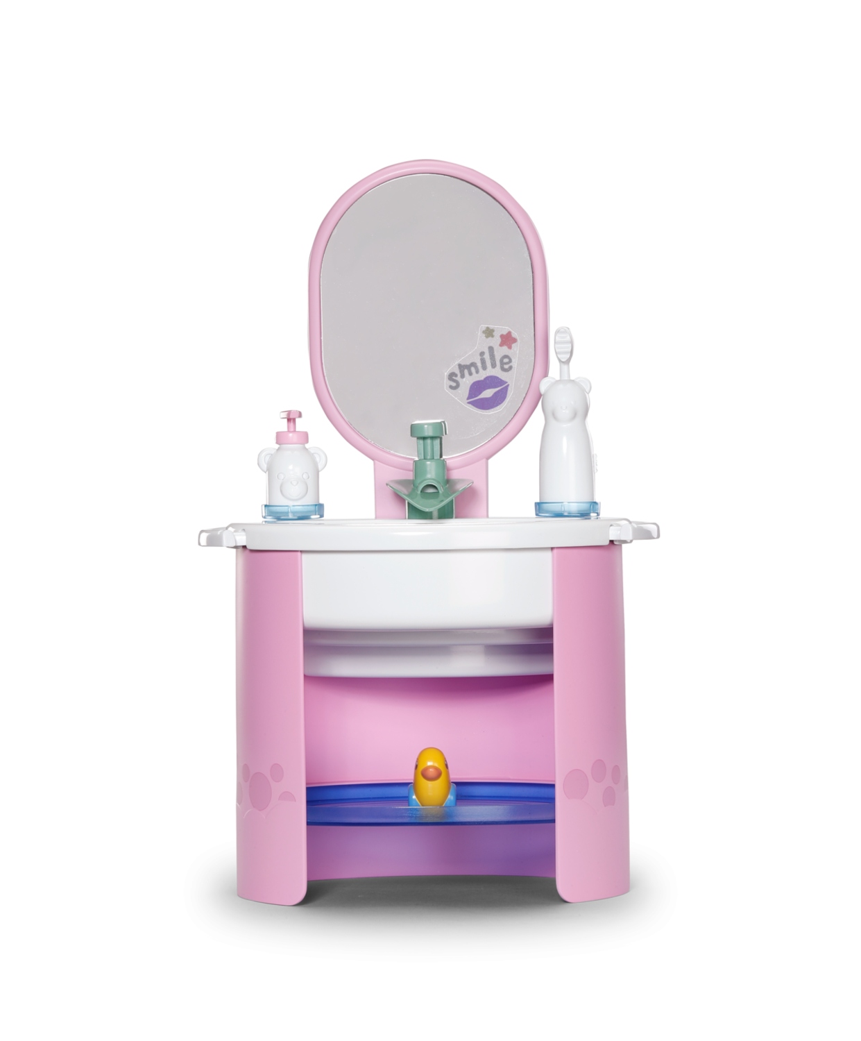 Zestaw akcesoriów: szczoteczka do zębów i dozownik mydła