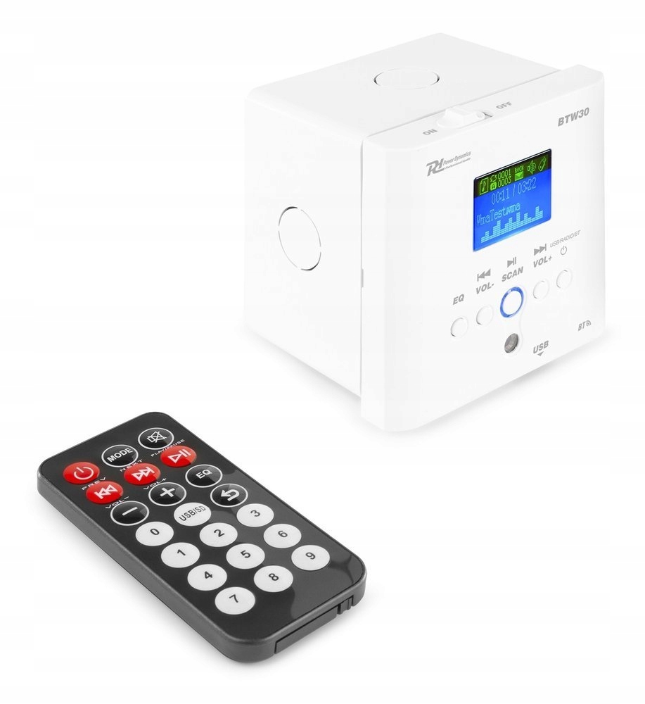 Wbudowany odtwarzacz MP3 i port USB