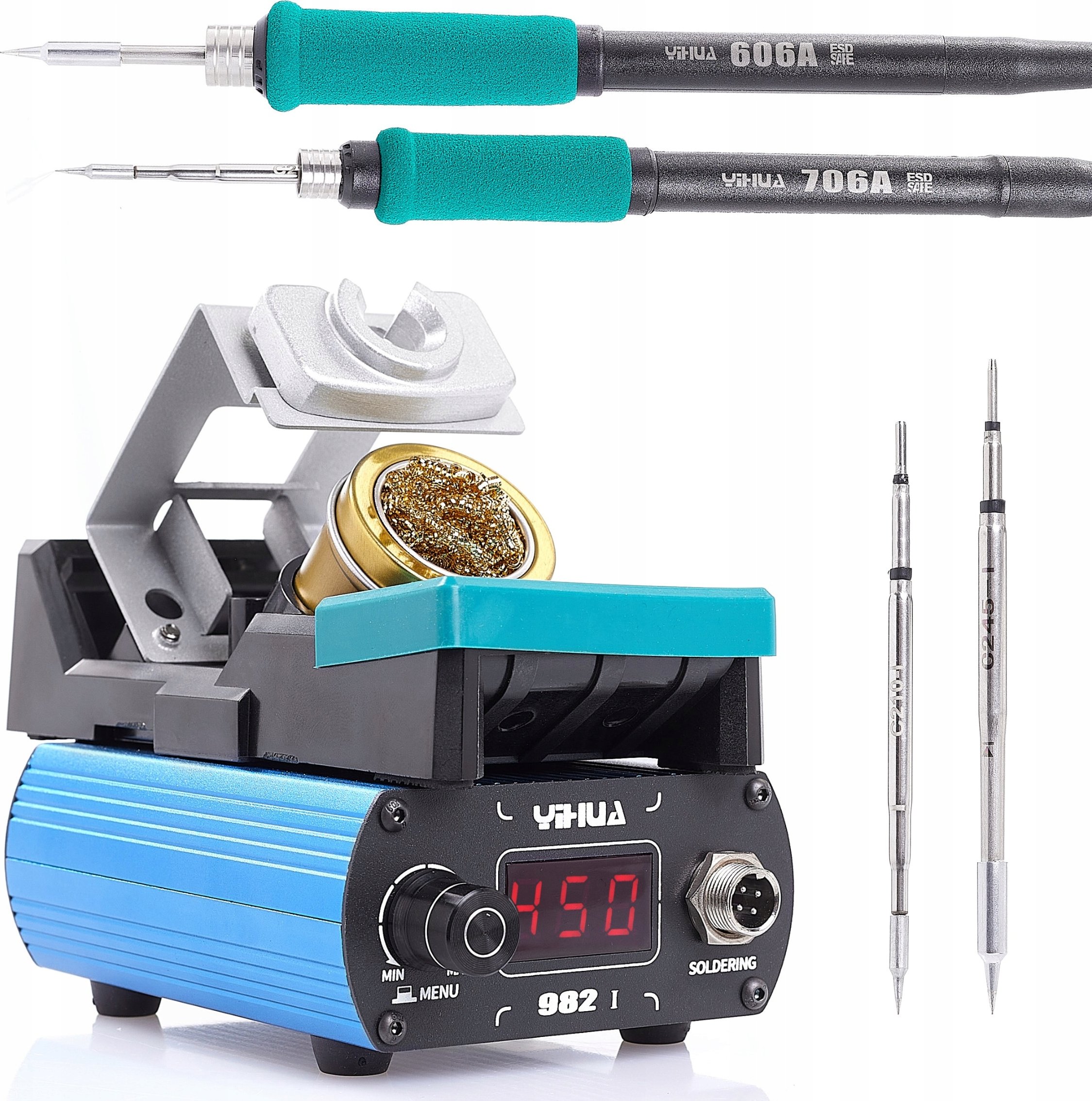 Programowalne ustawienia pamięci dla różnych potrzeb lutowania