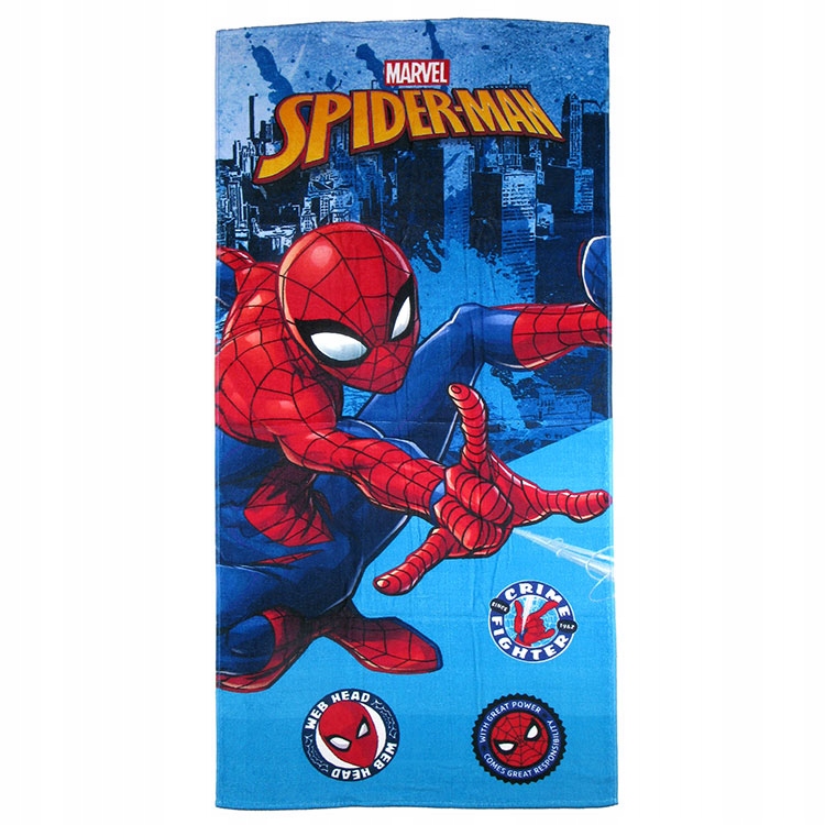 Ręcznik plażowy Spiderman – Kolorowy i komfortowy dla dzieci