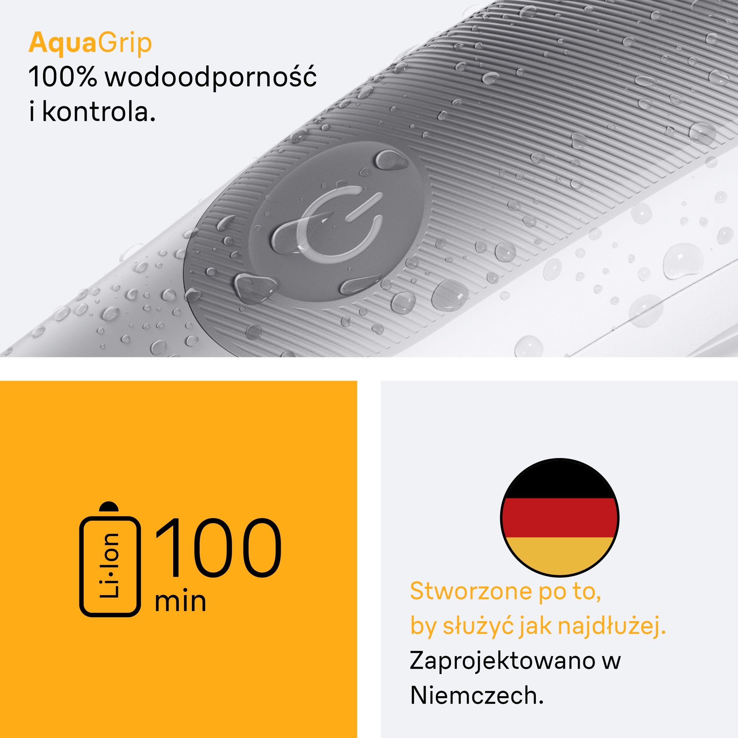 Akumulatorowe zasilanie i długi czas pracy