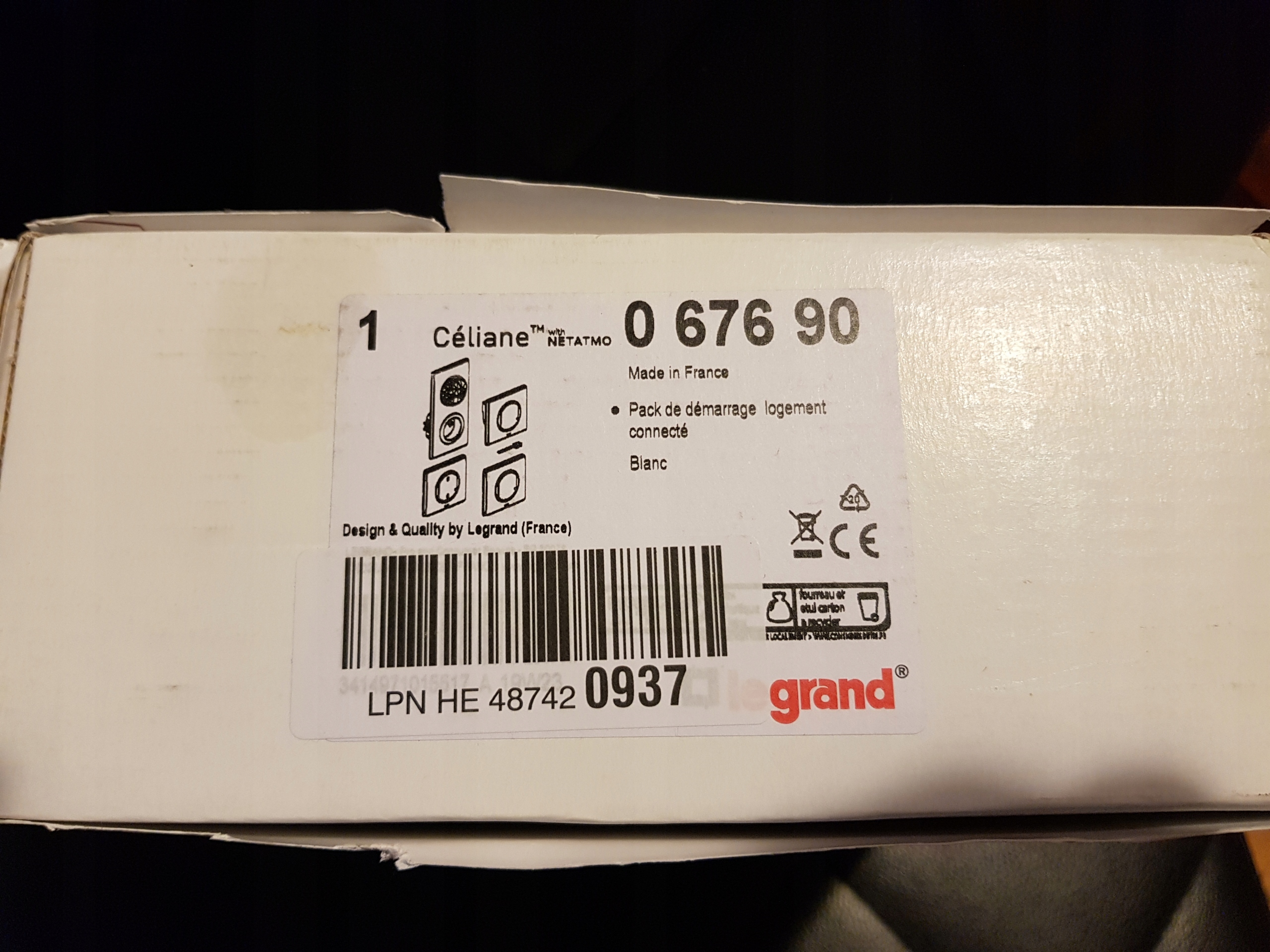 Celiane with Netatmo – Zestaw startowy rozszerzony do inteligentnego domu