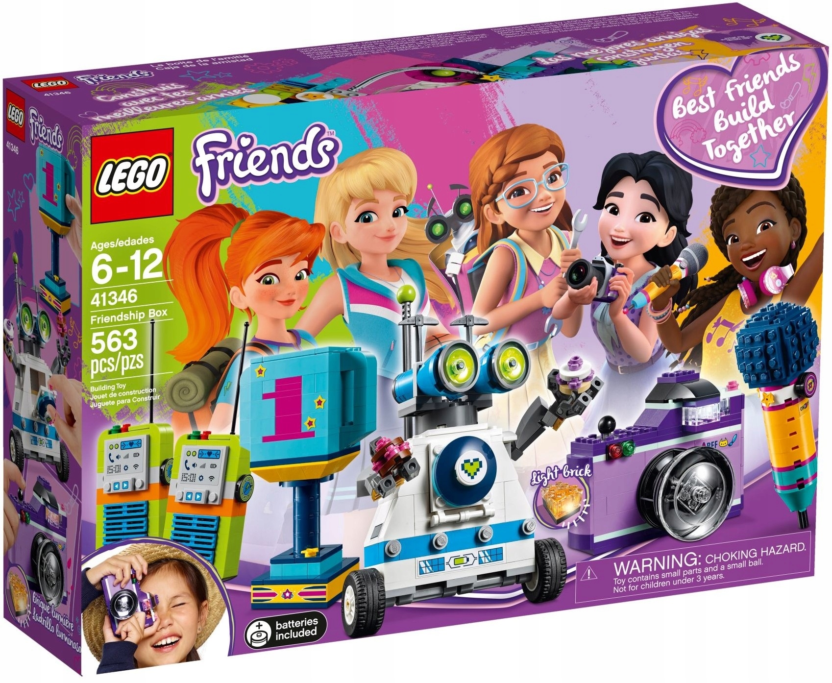 LEGO Friends Pudełko Przyjaźni (41346) – Witaj w Mieście Heartlake!