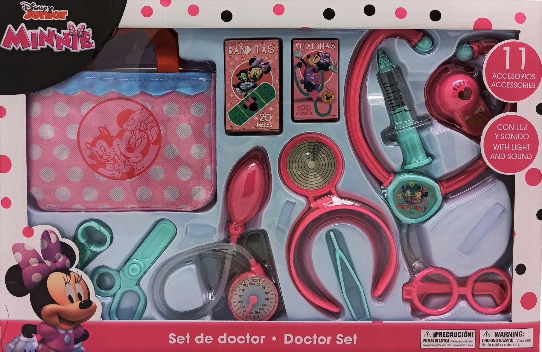 ZESTAW MAŁEGO DOKTORA LEKARZA MYSZKA MINNIE DISNEY Bohater Myszka Minnie