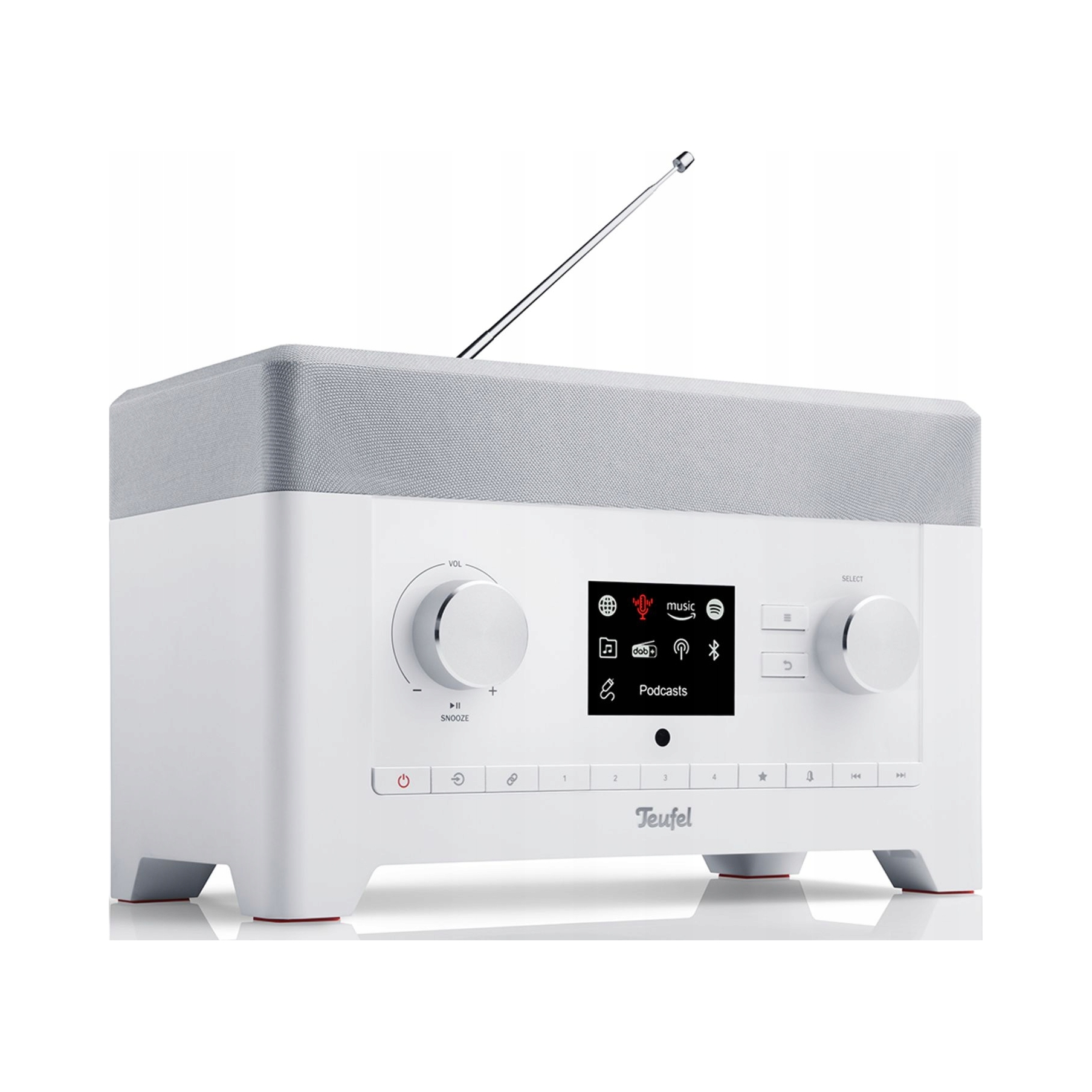 Teufel RADIO 3SIXTY DAB+ white – Doskonałe radio cyfrowe dla każdego