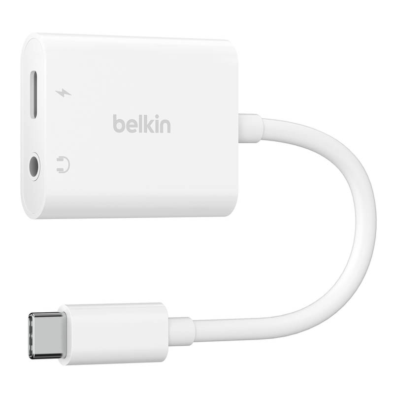 Thrustmaster BELKIN ADAPTER 3.5MM AUDIO + USB-C CHARGE ADAPTER – Wszechstronny adapter audio i ładowania
