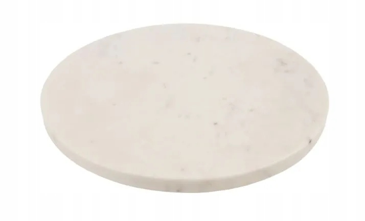 Deska do krojenia z marmuru 24x1,5 cm biała – Elegancja i funkcjonalność w Twojej kuchni
