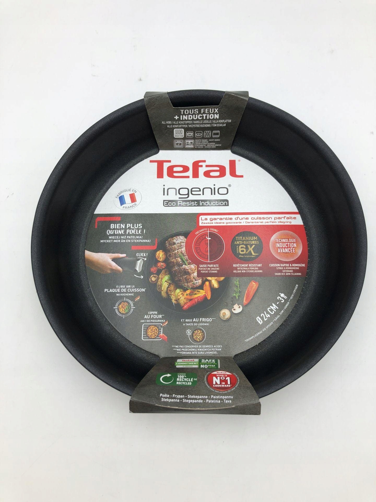 Patelnia Tefal Ingenio Eco Resist 24 cm – Innowacyjne rozwiązanie w Twojej kuchni