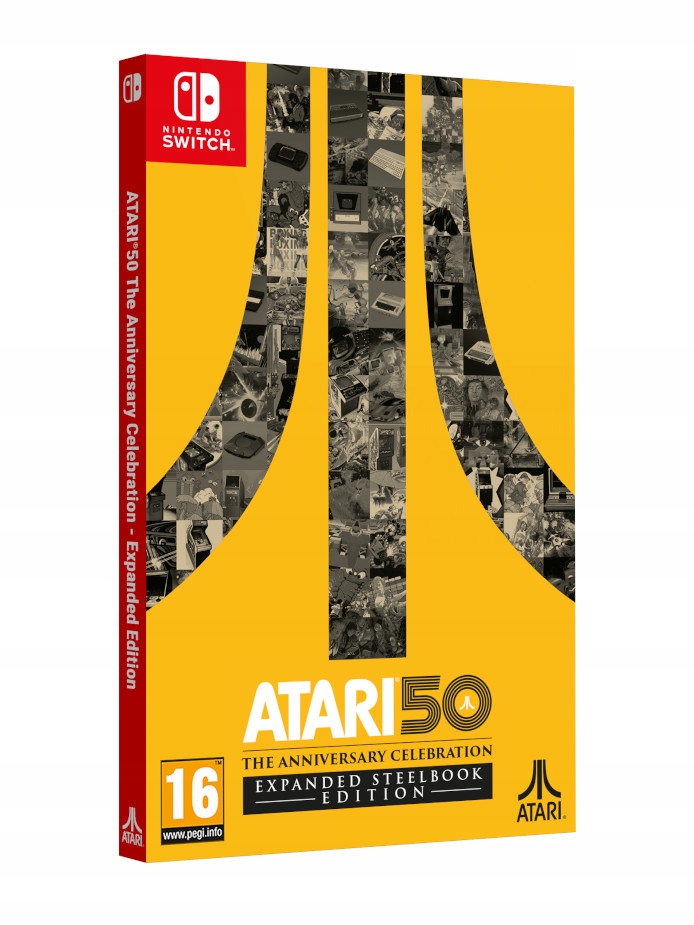 ATARI 50 THE ANNIVERSARY CELEBRATION EXPANDED STEELBOOK EDITION – Klasyka gier w nowej odsłonie
