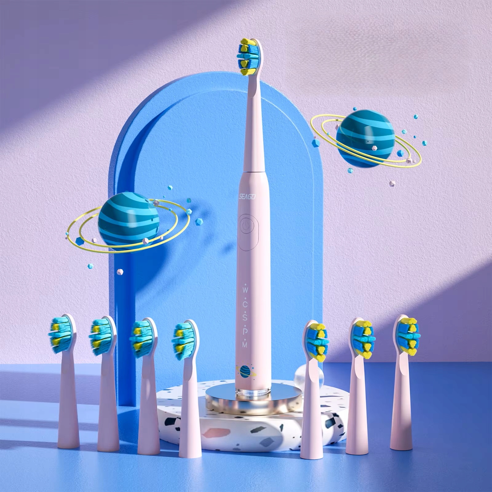 8 wymiennych końcówek – długi czas eksploatacji