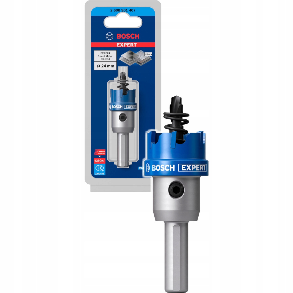 Otwornica TCT Expert 24mm – Precyzyjne narzędzie do wycinania otworów