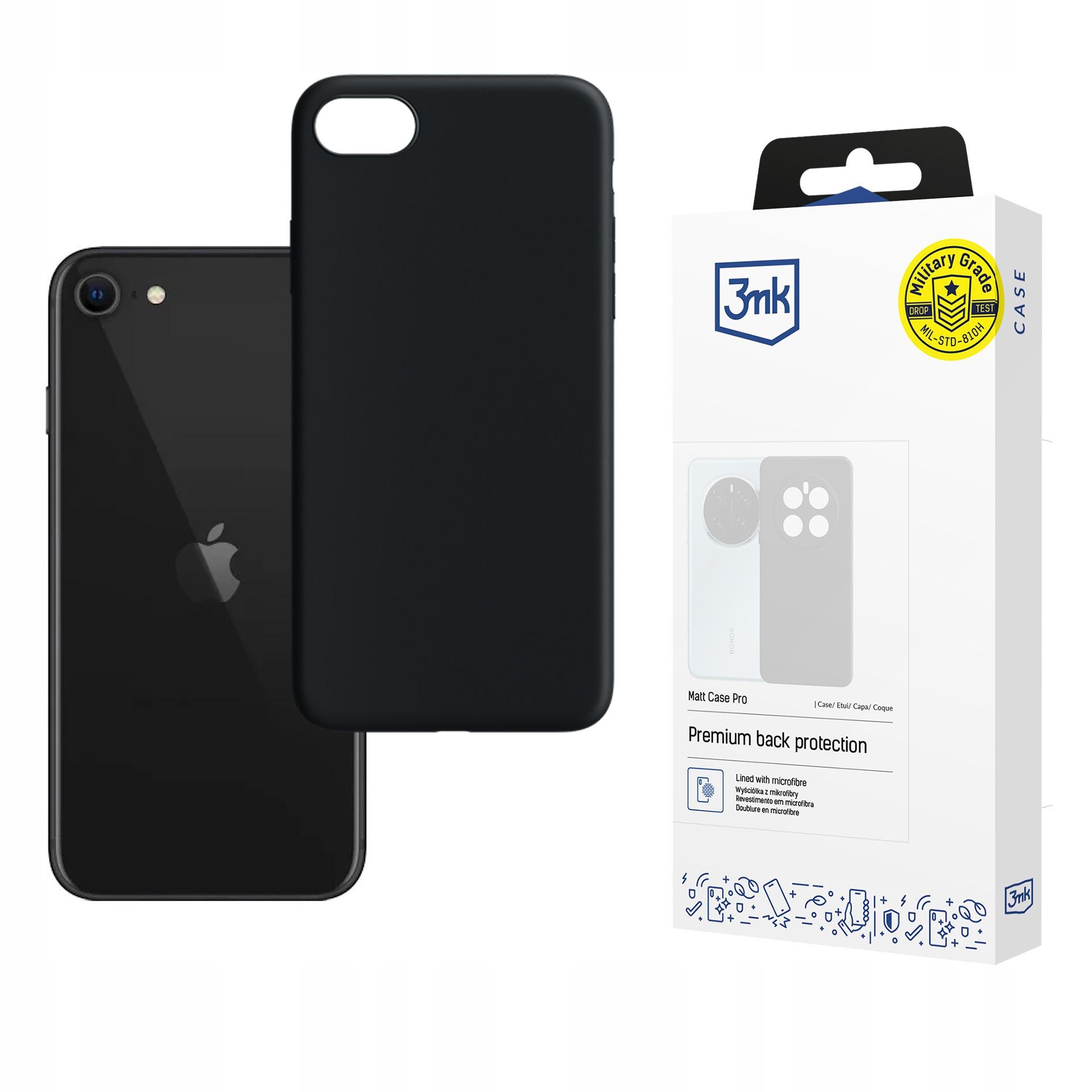 Apple iPhone SE 2020 - Etui 3mk Matt Case Pro dla Twojego smartfona