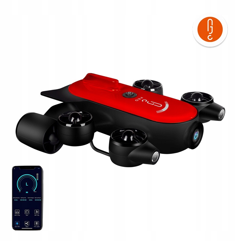 Dron podwodny Geneinno T1-Pro 150m 4K UHD – Idealny do eksploracji podwodnego świata
