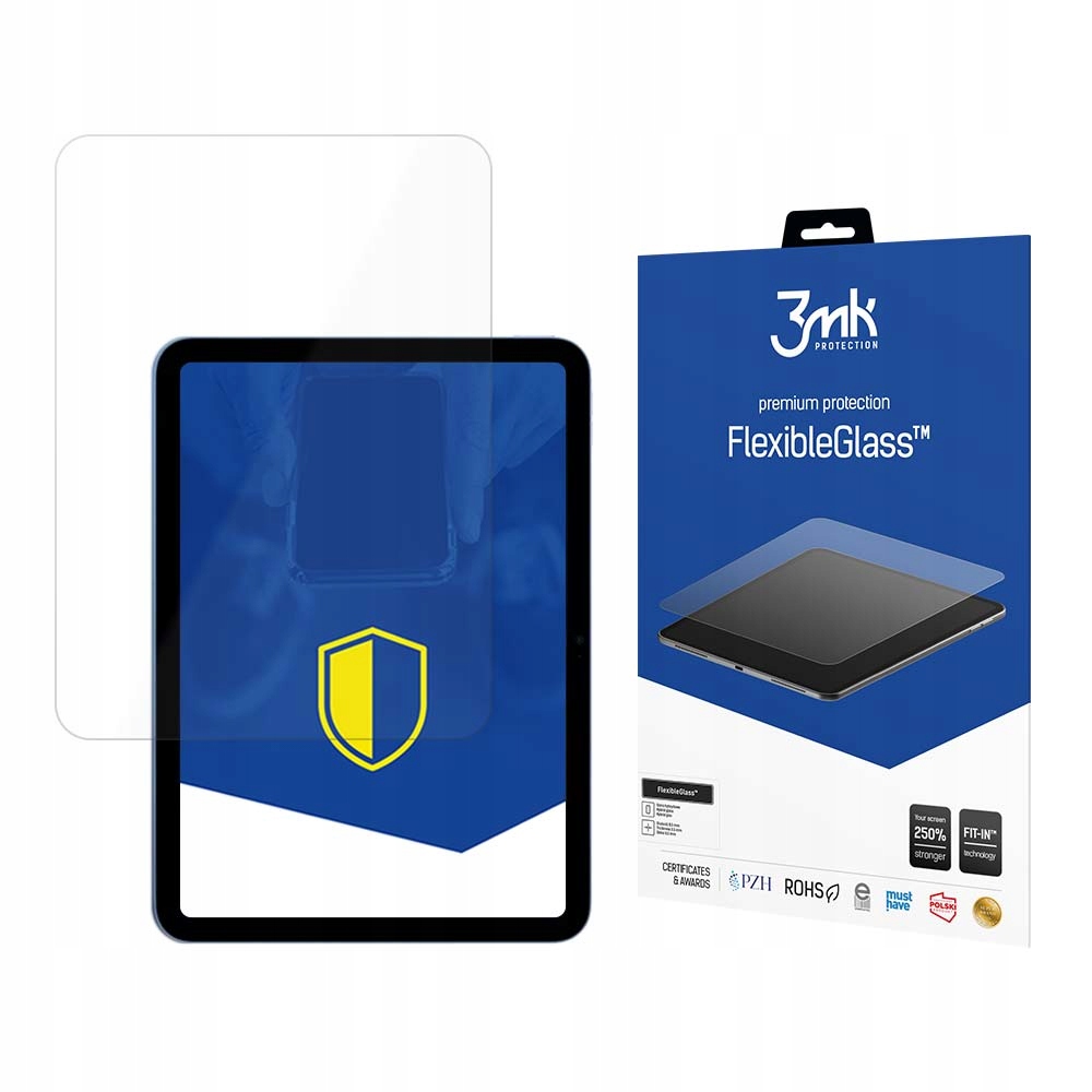 Apple iPad - Szkło hybrydowe 3mk FlexibleGlass do ochrony ekranu
