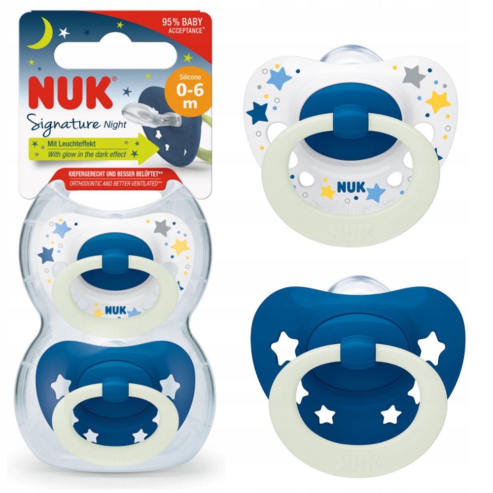 Smoczek świecący w ciemności – ułatwienie dla rodziców