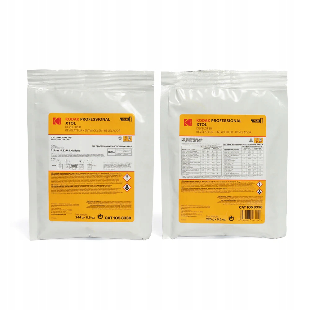 Kodak wywoływacz XTOL 5L – Doskonała jakość wywołania filmów