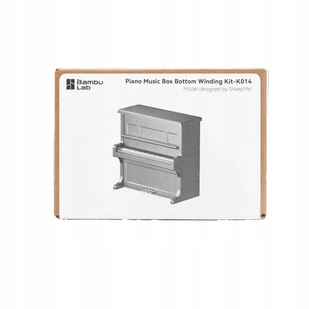 Piano Music Box Winding Kit-014 – Kreatywny zestaw do budowy pozytywki