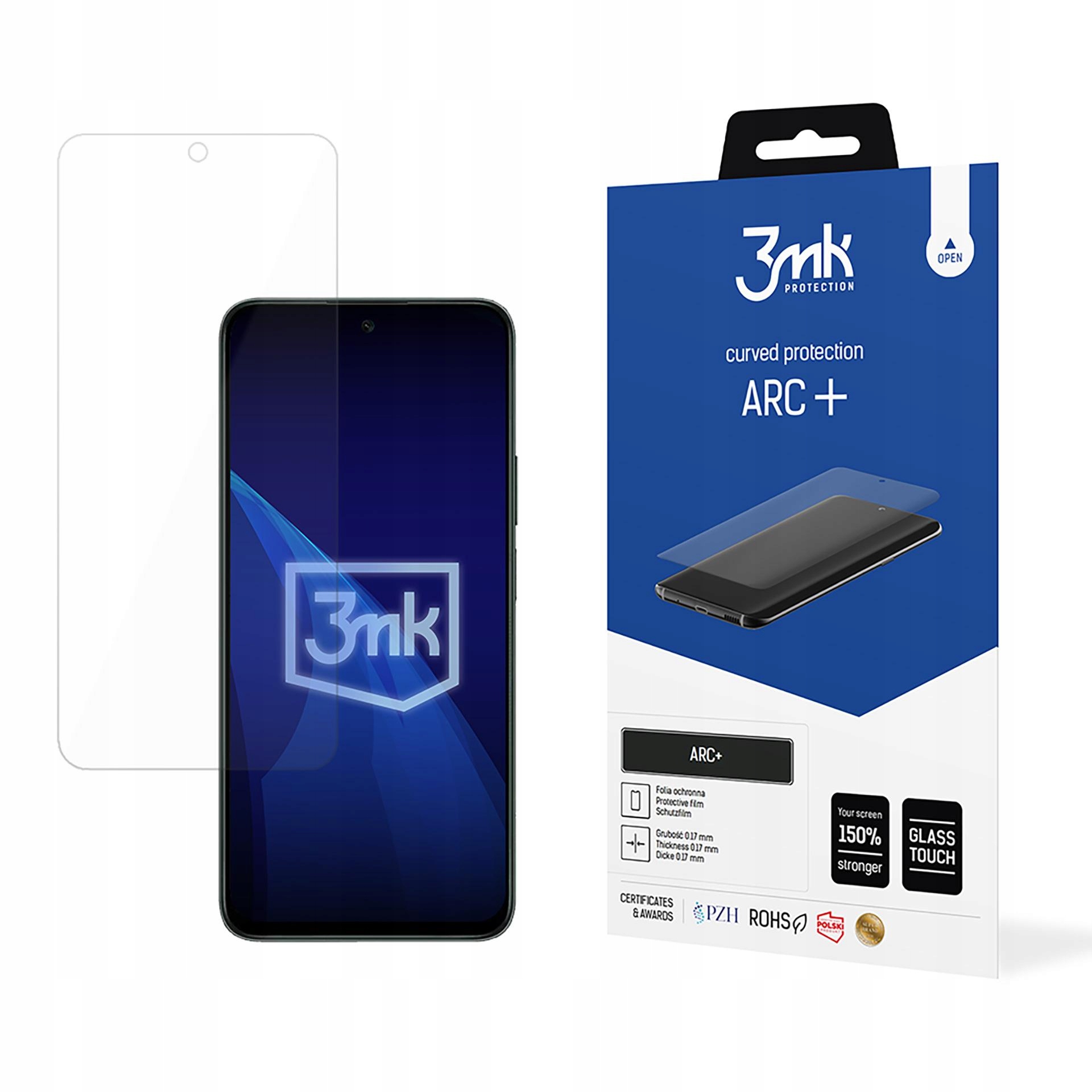 HONOR X7C 4G / 5G - Folia ochronna 3MK ARC+ dla Twojego smartfona