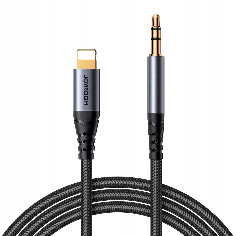 Kabel audio Joyroom SY-A06 Lightning / AUX mini jack 3.5mm – Doskonałe połączenie z urządzeniami audio