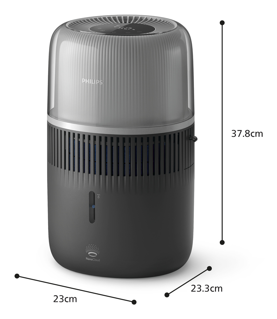 Długi czas pracy – Nawilżanie do 37 godzin bez przerwy