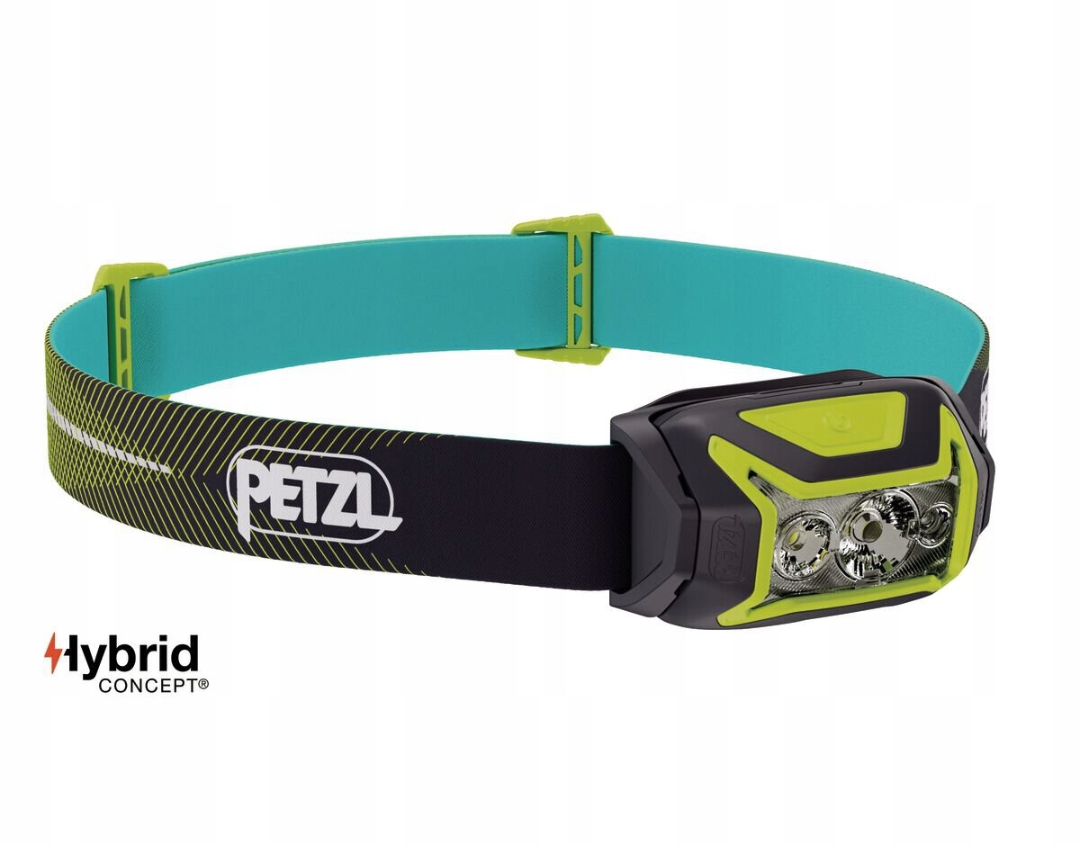 Latarka czołowa LED Petzl Actik Core Zielona*