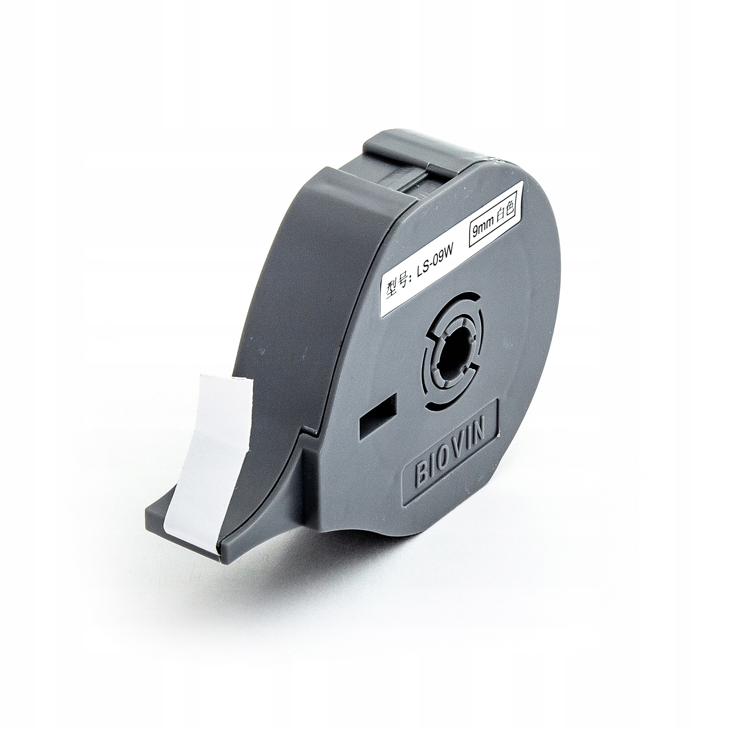 Taśma samoprzylepna biała 9mm 8m kaseta LS-09W – Idealne rozwiązanie do biura i domu