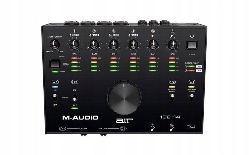 Interfejs Audio USB - M-Audio AIR 192/14 – Doskonałe narzędzie dla twórców muzyki
