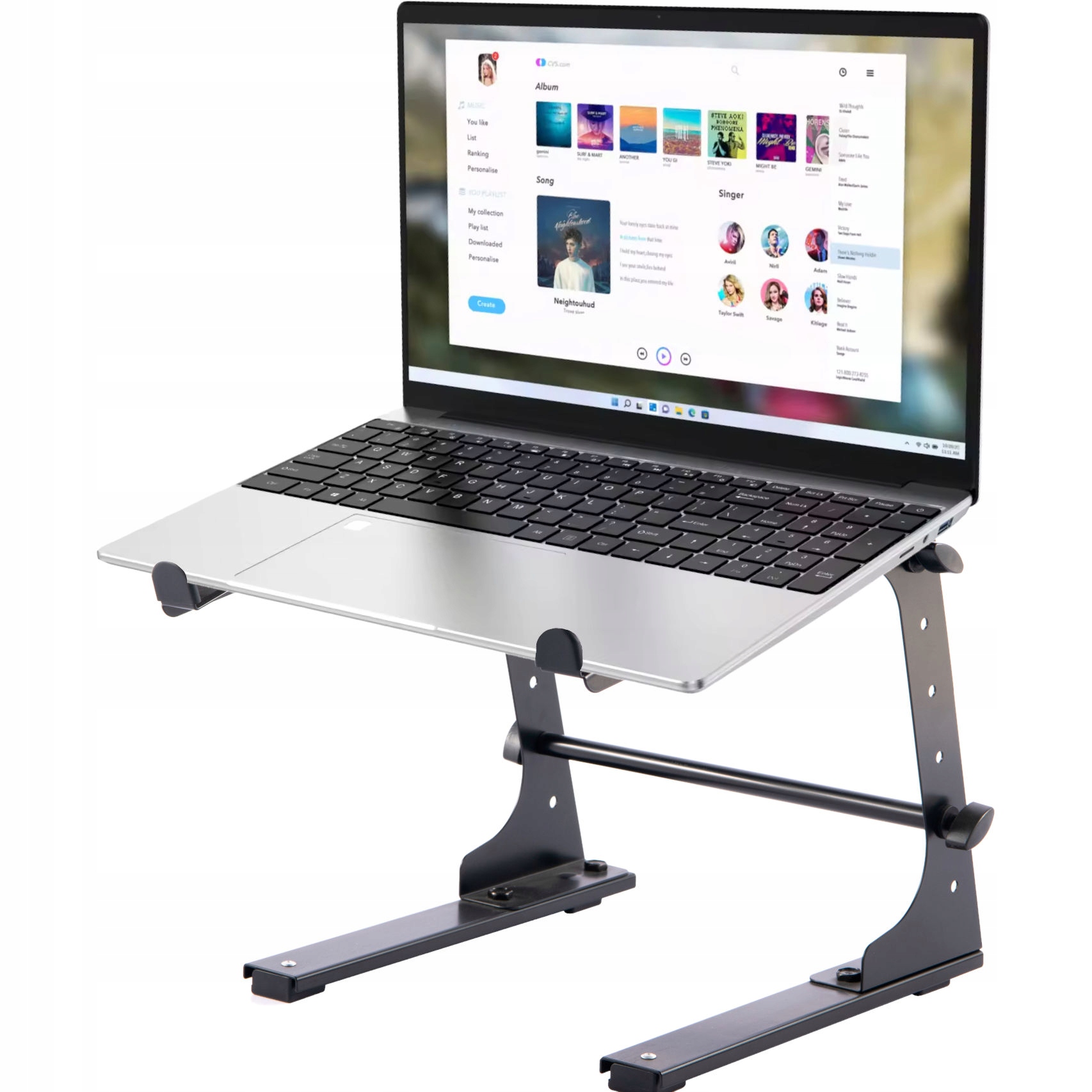 MOZOS LS7 Podstawka metalowa do laptopa miksera – Stabilność i funkcjonalność w jednym