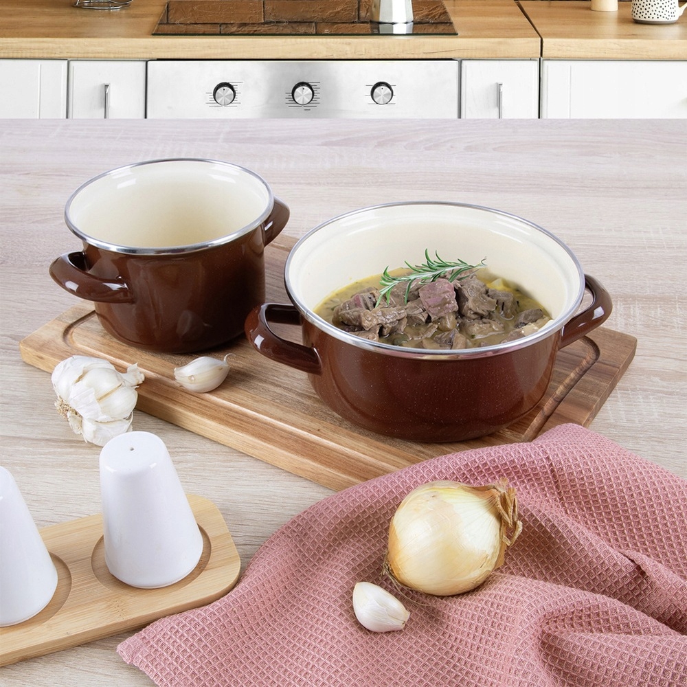 Przystosowany do wszystkich rodzajów kuchenek – Gazowych, elektrycznych, indukcyjnych