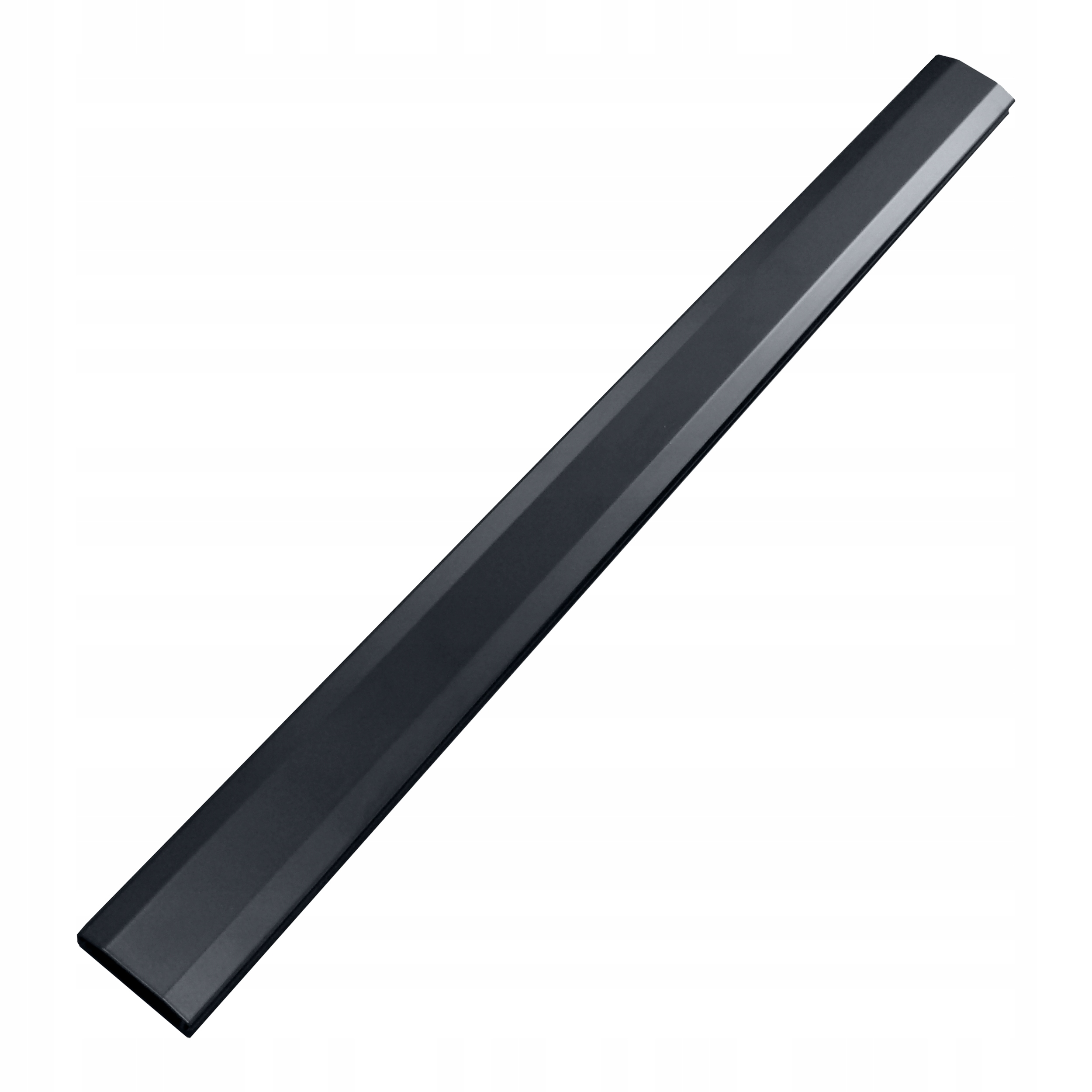 Aluminiowa maskownica kabli z systemem click-lock dł. 110 cm, czarna – Estetyczne rozwiązanie dla Twojego wnętrza