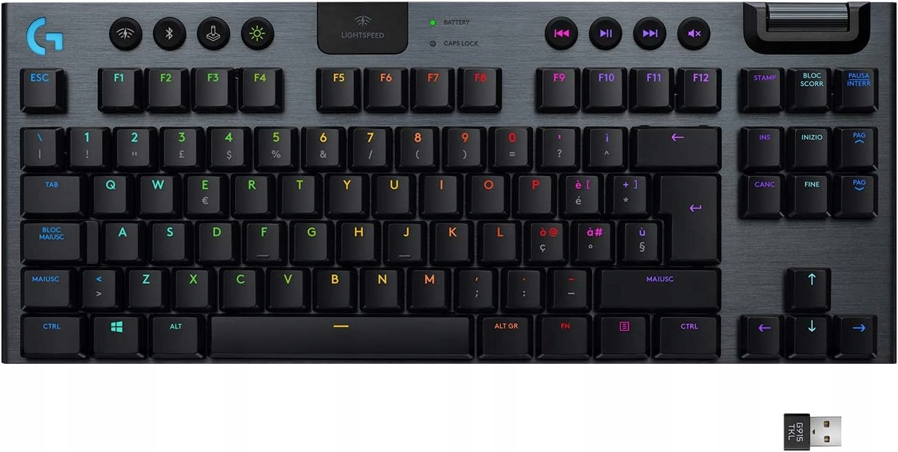 Klawiatura Logitech G G915 TKL Tenkeyless – Doskonała klawiatura gamingowa RGB